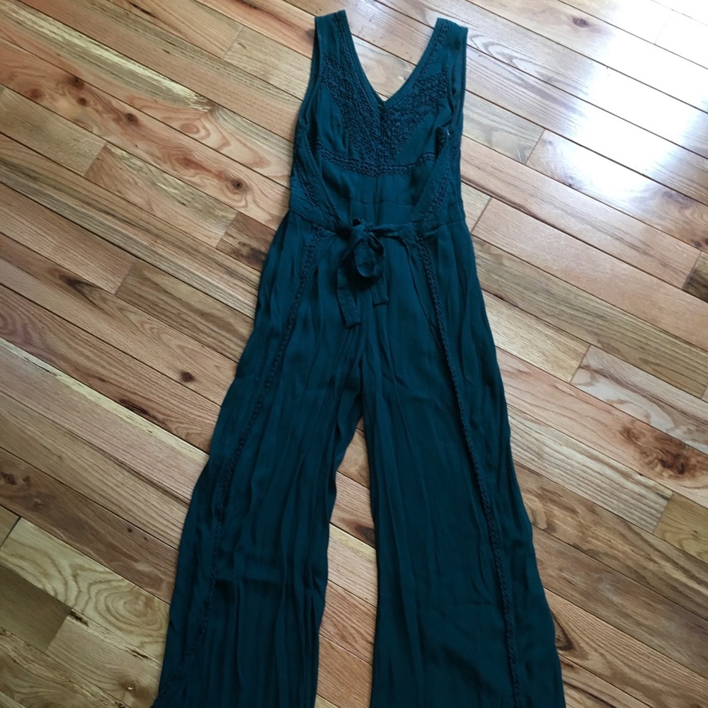 Anthropologie Wide Leg Jumpsuit